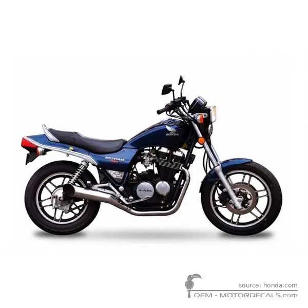 Honda CB650 NIGHTHAWK 1985