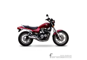 Decals for Honda CB650 NIGHTHAWK 1985 • Honda OEM Decals