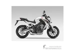 Aufkleber für Honda CB650F 2014 - Weiss • Honda OEM-Aufkleber