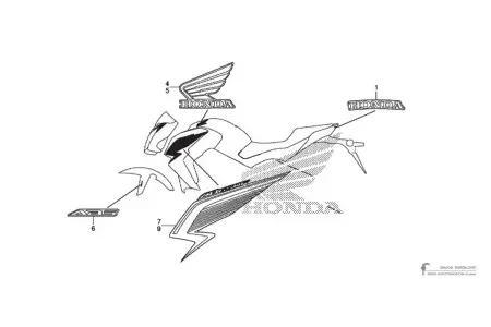 Honda CB650F 2014 - Argento