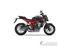Autocollants pour Honda CB650F 2016 - Noir Rouge • Honda Autocollants OEM