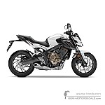 Honda CB650F 2017 - White