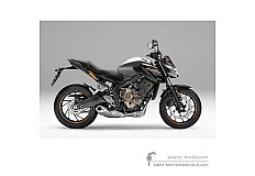 Pegatinas para Honda CB650F 2018 - Plata • Honda Pegatinas OEM