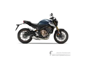 Naklejki do Honda CB650R 2019 - Niebieski • Honda Naklejki OEM