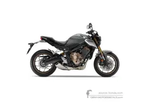 Naklejki do Honda CB650R 2021 - Szary • Honda Naklejki OEM