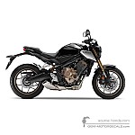 Honda CB650R 2022 - Negro