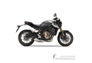 Decals for Honda CB650R 2022 - Silver • Honda OEM Decals