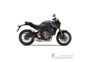 Stickers voor Honda CB650R 2023 - Grijs • Honda OEM Stickers