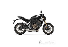 Autocollants pour Honda CB650R 2024 - Noir • Honda Autocollants OEM
