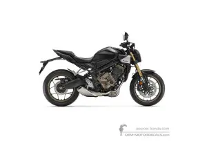 Pegatinas para Honda CB650R 2024 - Negro • Honda Pegatinas OEM