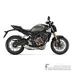 Honda CB650R 2024 - Grau