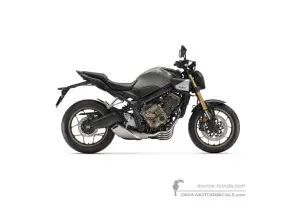 Pegatinas para Honda CB650R 2024 - Gris • Honda Pegatinas OEM