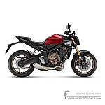 Honda CB650R 2024 - Rot