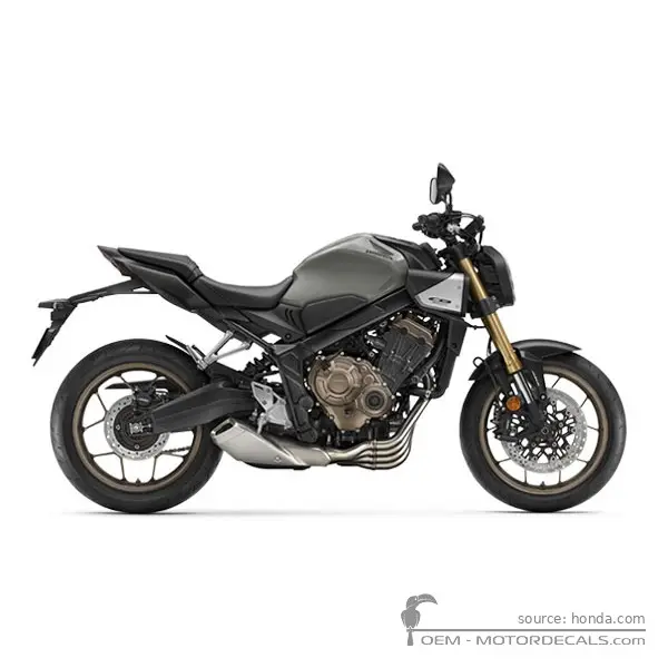Honda CB650R 2025 - Pearl Smoky Gray
