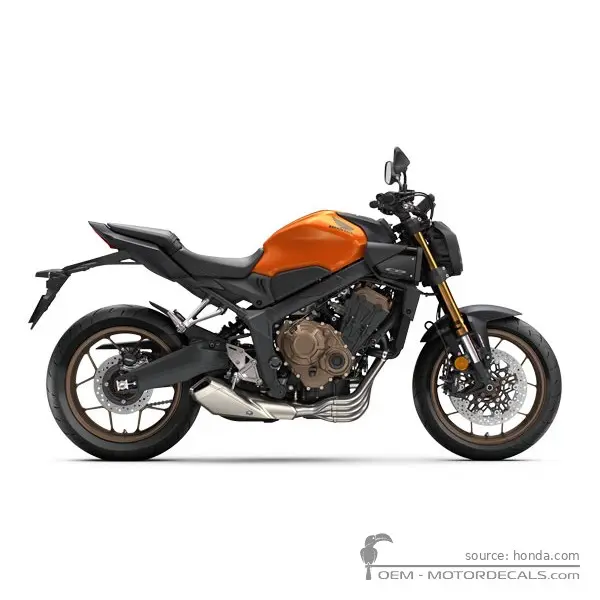 Honda CB650R 2026 - Candy Energy Orange