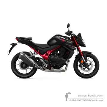 Honda CB750 HORNET 2023 - Grafiet - Graphite Black