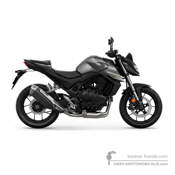 Honda CB750 HORNET 2023 - Grigio - Mat Iridium Gray Metallic