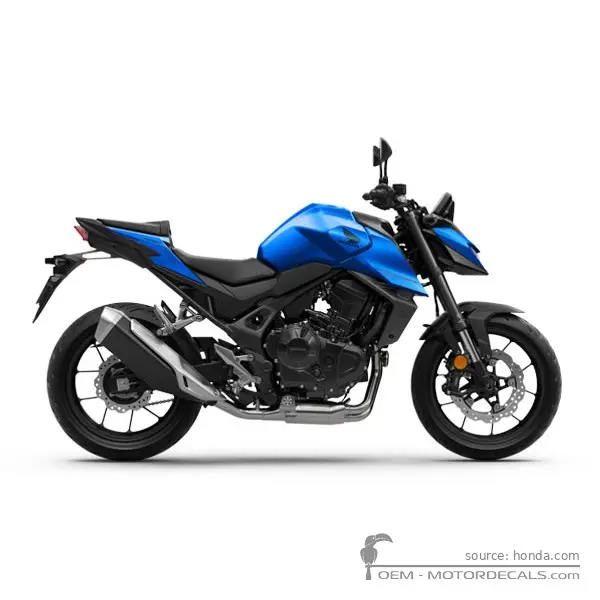 Honda CB750 HORNET 2025 - Glint Wave Blue Metallic