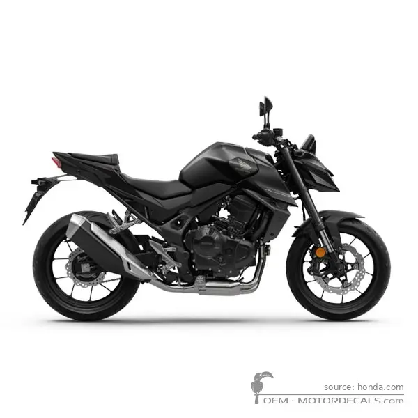 Honda CB750 HORNET 2025 - Mat Ballistic Black Metallic