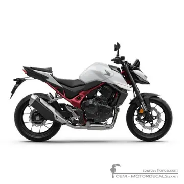 Honda CB750 HORNET 2025 - Mat Pearl Glare White