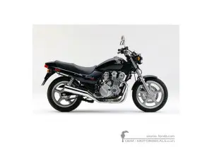 Adesivi per Honda CB750 NIGHTHAWK 1992 • Honda Adesivi OEM