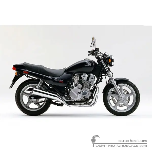 Honda CB750 NIGHTHAWK 1993 - Black