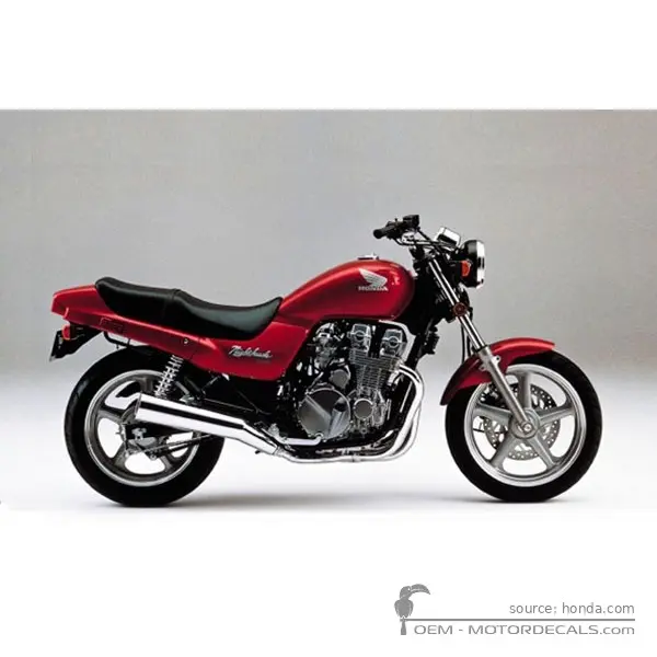 Honda CB750 NIGHTHAWK 1994 - Candy Bourgogne Red