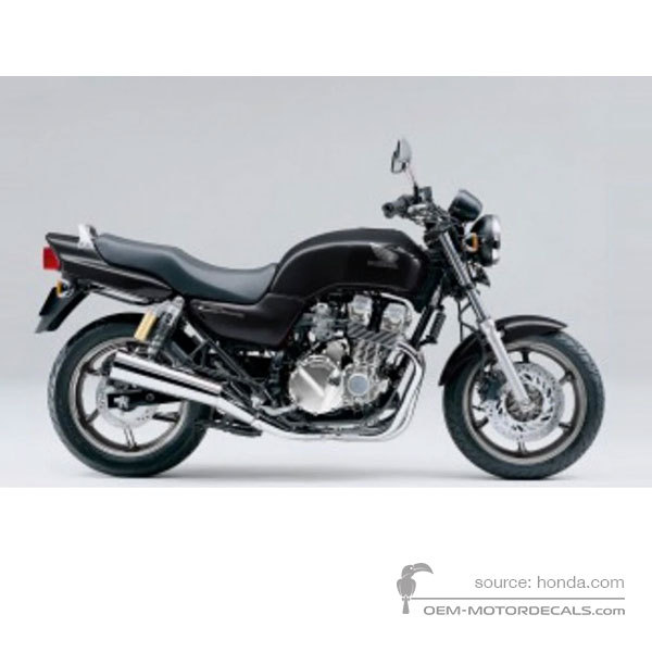Aufkleber für Honda CB750 SEVENFIFTY 1992 - Schwarz • Honda OEM-Aufkleber