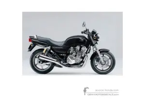 Naklejki do Honda CB750 SEVENFIFTY 1994 - Czarny • Honda Naklejki OEM