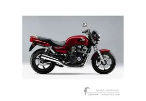 Aufkleber für Honda CB750 SEVENFIFTY 1996 - Rot • Honda OEM-Aufkleber