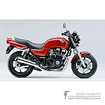 Honda CB750 SEVENFIFTY 1997 - Red
