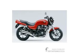 Aufkleber für Honda CB750 SEVENFIFTY 1997 - Rot • Honda OEM-Aufkleber