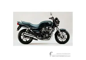 Decals for Honda CB750 SEVENFIFTY 1998 - Black • Honda OEM Decals