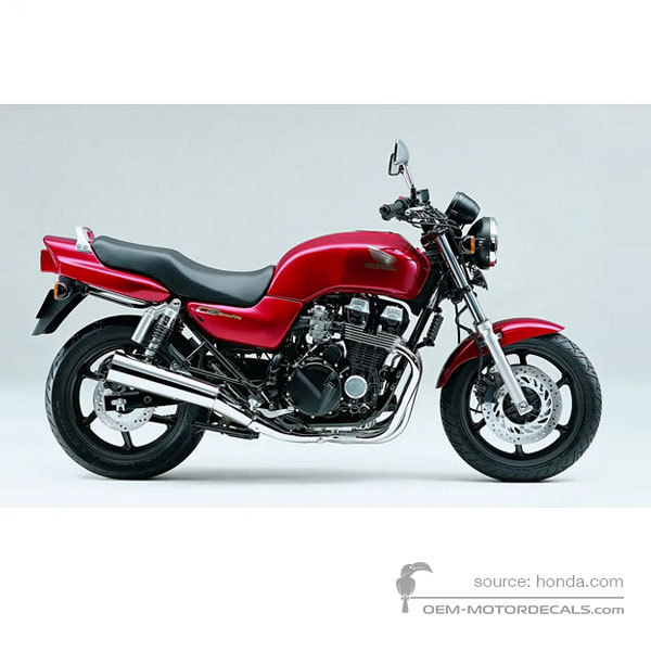 Aufkleber für Honda CB750 SEVENFIFTY 1999 - Rot • Honda OEM-Aufkleber