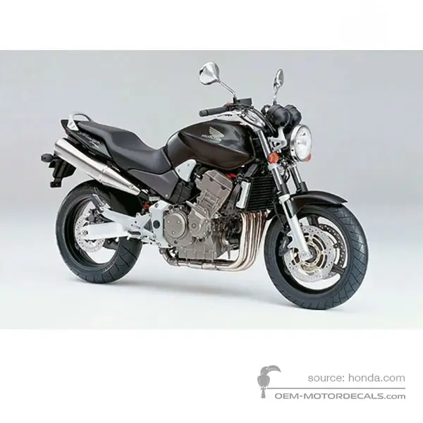 Honda CB900F HORNET 2005 - Schwarz - Darkness Black Metallic