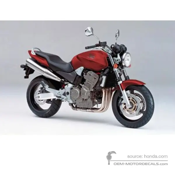 Honda CB900F HORNET 2005 - Rot - Candy Glory Red