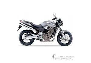 Pegatinas para Honda CB900F HORNET 2007 - Plata • Honda Pegatinas OEM