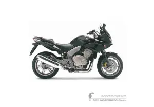 Adesivi per Honda CBF1000 2007 - Nero • Honda Adesivi OEM