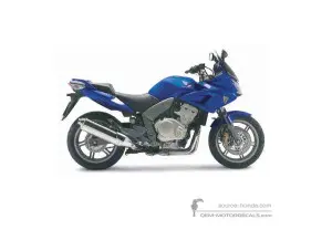 Adesivi per Honda CBF1000 2007 - Blu • Honda Adesivi OEM