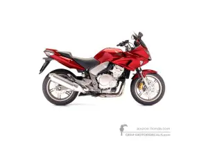 Adesivi per Honda CBF1000 2007 - Rosso • Honda Adesivi OEM