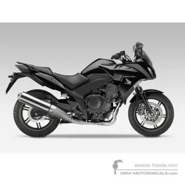 Honda CBF1000F 2010 - Czarny - Pearl Nightstar Black