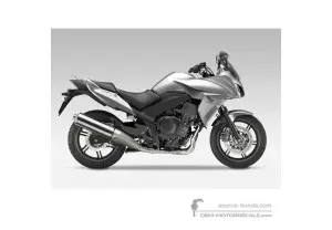 Naklejki do Honda CBF1000F 2011 - Srebrny • Honda Naklejki OEM