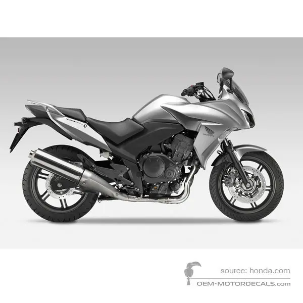 Honda CBF1000F 2011 - Silber - Quasar Silver Metallic