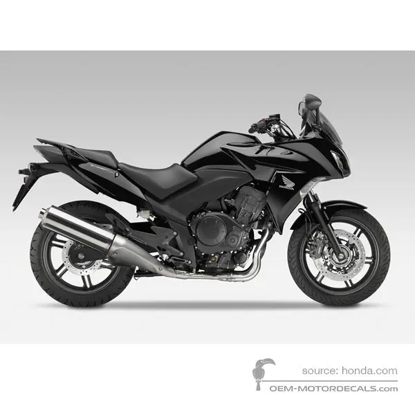 Honda CBF1000F 2012 - Negro - Pearl Nightstar Black