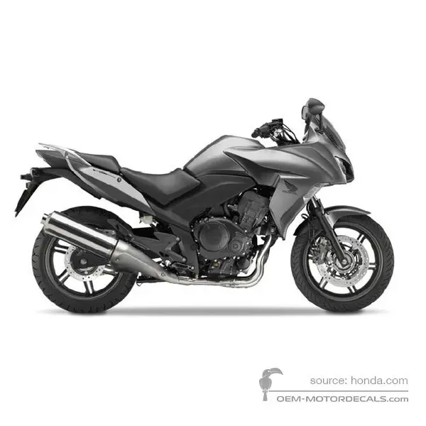 Honda CBF1000F 2012 - Plata - Sword Silver Metallic