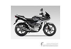 Stickers voor Honda CBF125 2009 - Zilver • Honda OEM Stickers