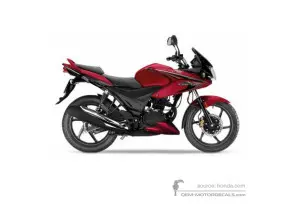 Aufkleber für Honda CBF125 2013 - Rot • Honda OEM-Aufkleber