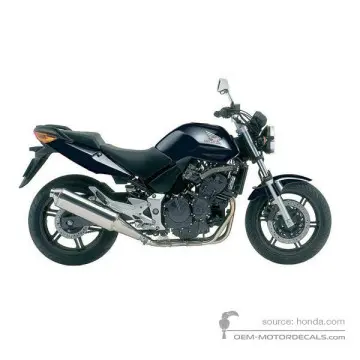 Honda CBF600N 2004 - Negro - Noir
