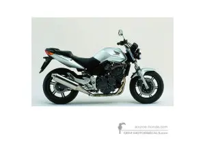Adesivi per Honda CBF600N 2004 - Argento • Honda Adesivi OEM