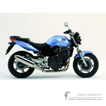 Honda CBF600N 2005 - Azul - North Pole Blue Metallic